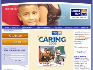 United Way of Tampa Bay Redesign image