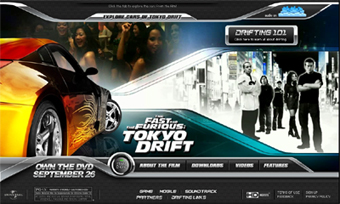 The Fast and the Furious: Tokyo Drift Official Website image