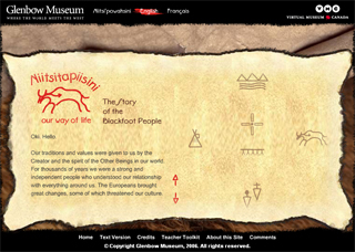 The Story of the Blackfoot People image