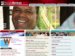 Asian Access | Developing Leaders. Multiplying Churches. image