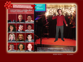 Modem Media Holiday Card image
