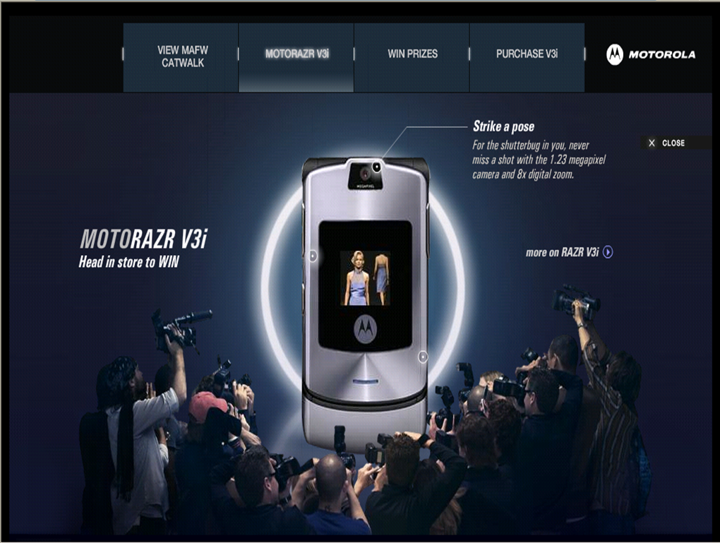 Motorola V3i Fashion image