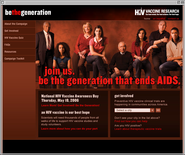 NIAID's Be the Generation image