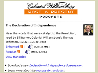 Colonial Williamsburg: Past & Present Podcasts image