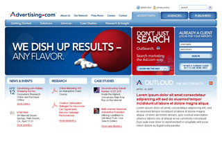 Advertising.com Corporate Website image