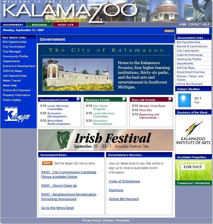 City of Kalamazoo image