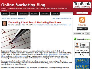 Online Marketing Blog image