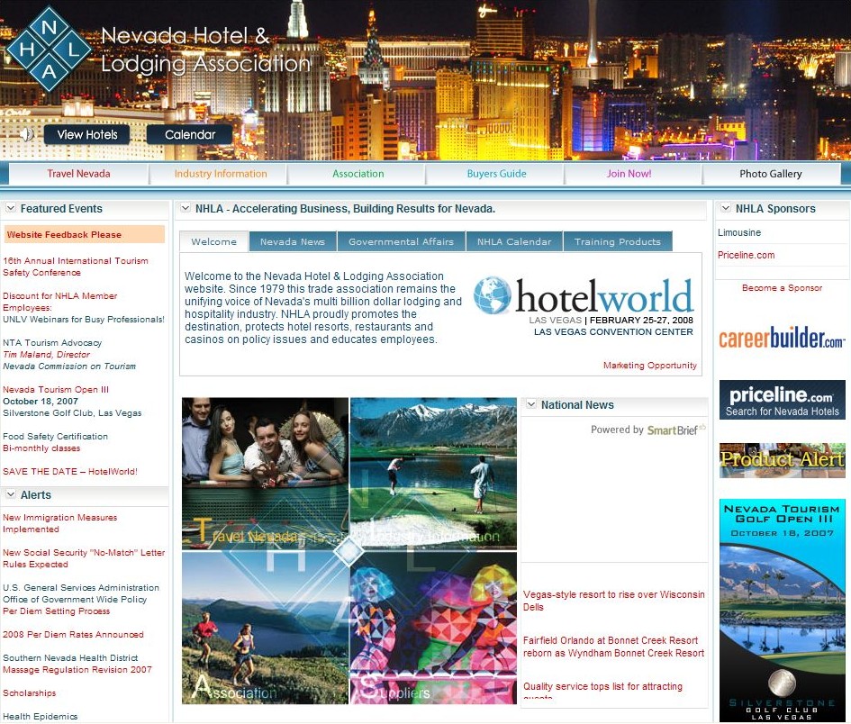 Website www.nvhotels.com image