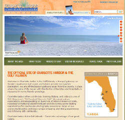 Charlotte Harbor & the Gulf  Islands Website image