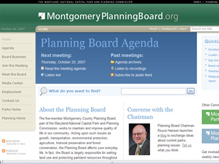 Montgomery County Park and Planning Commission image