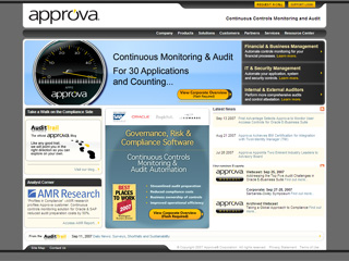 Approva Corporation Web Site image