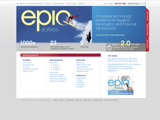EPIQ Web site image
