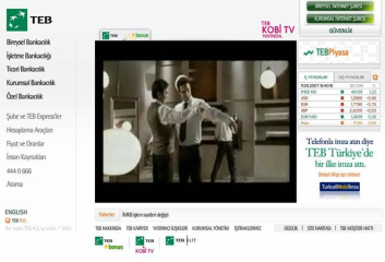 TEB - Turkish Economy Bank Corporate Web Site image