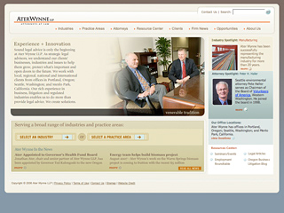 Ater Wynne Website image