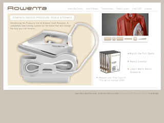 Krups-Rowenta, The Art of Ironing  image