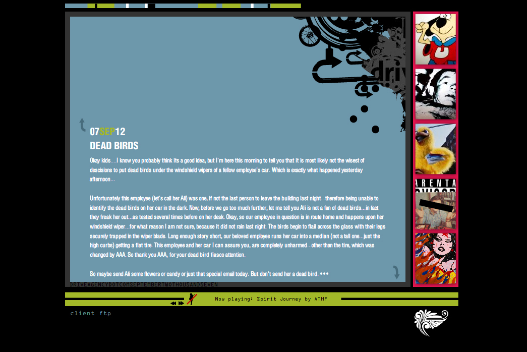 Drive Agency Website image