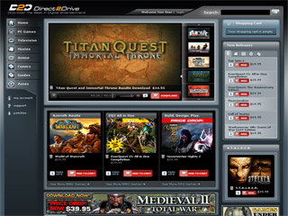 Direct2Drive Web Site image