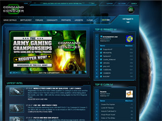 Command and Conquer Web Site image