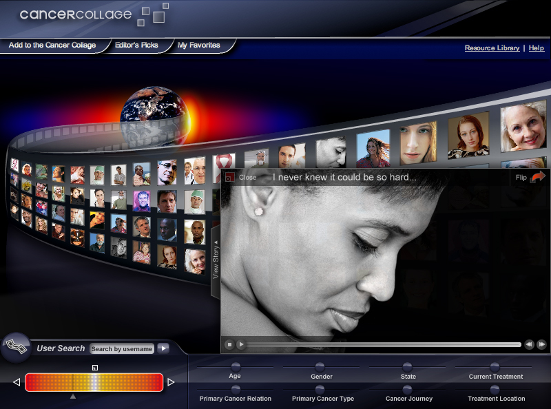 Discovery Channel Cancer Collage  image