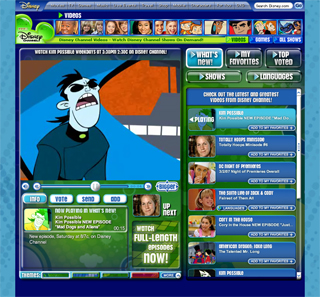 Disney Channel Broadband Video Player image