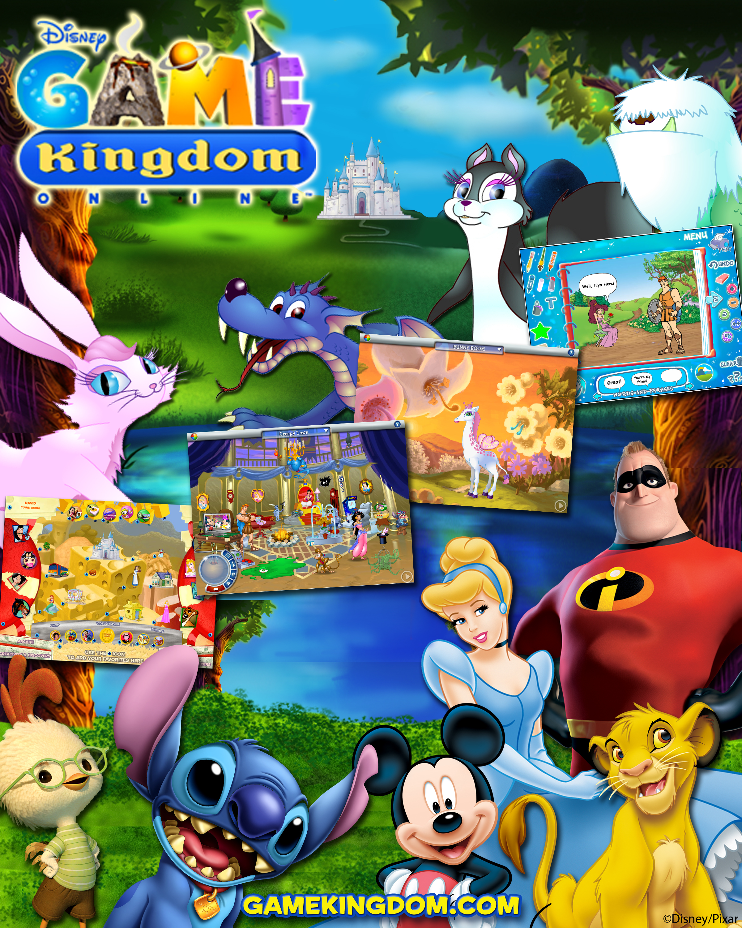 Disney Game Kingdom Online image