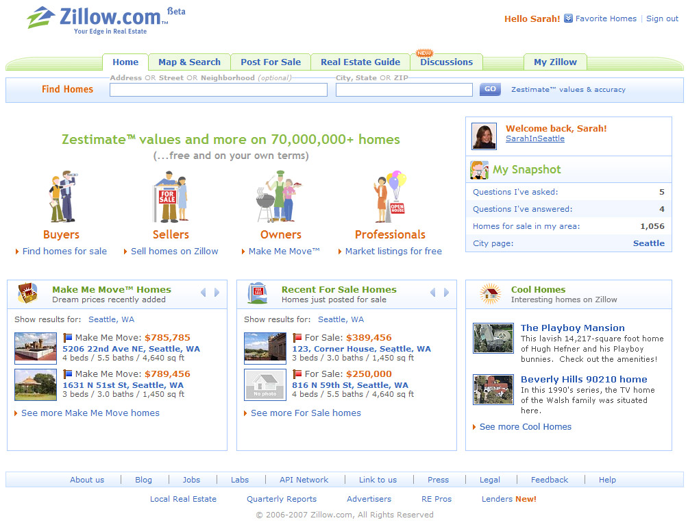 Zillow.com: Your Edge in Real Estate image