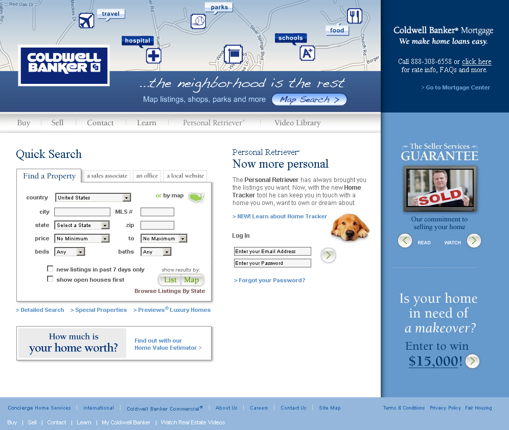 Coldwell Banker Real Estate LLC Consumer Website image