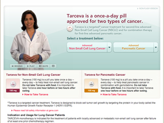 Tarceva.com image