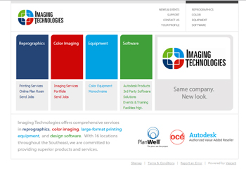 Imaging Technologies Redesign image