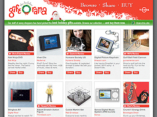 Gift-O-Rama THINK Holiday Card image