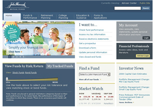 John Hancock Funds Public Website image