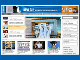 Newseum Opens in Nation's Capital image