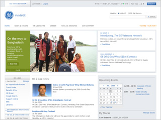 GE intranet image