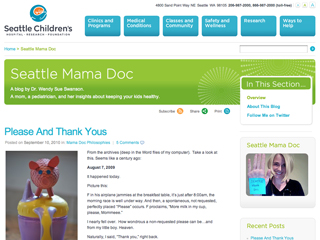 Seattle Mama Doc Blog image