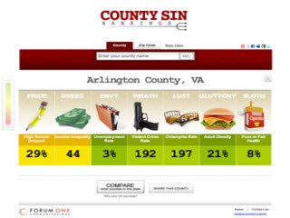 County Sin Rankings image