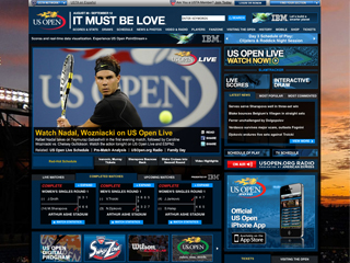 The Official Website of the 2010 US Open image