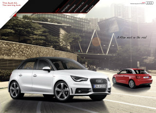 Audi A1 Website image