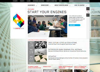 The Cooper Union Website Redesign image