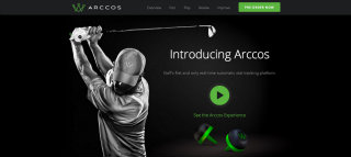 Arccos Golf Website  image