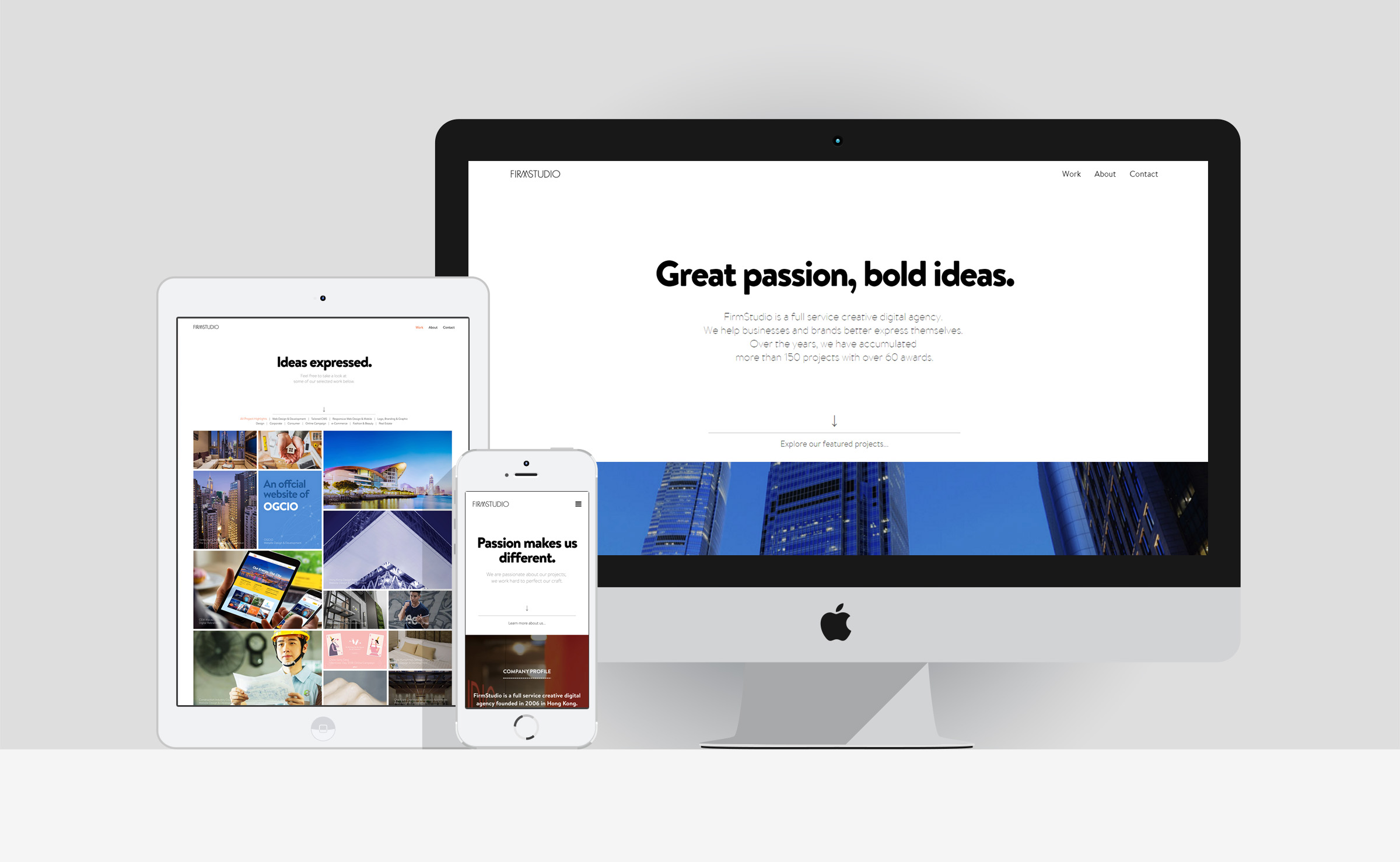 FirmStudio Agency Website image