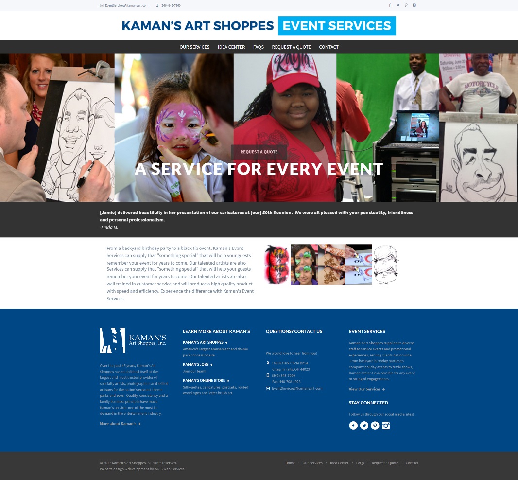 Kaman's Art Shoppes - Event Services image