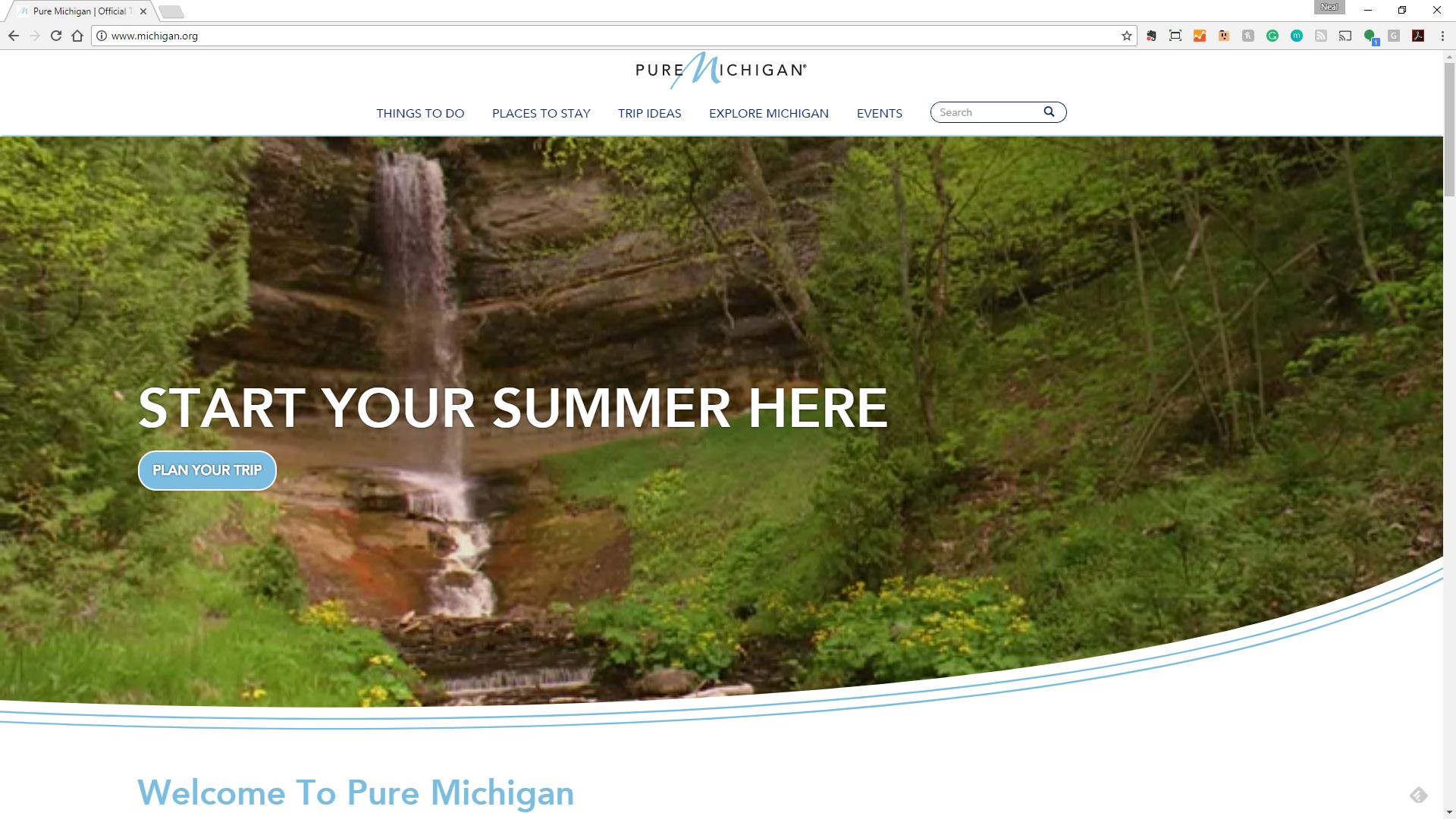 Pure Michiganâ€™s New Leisure Website image