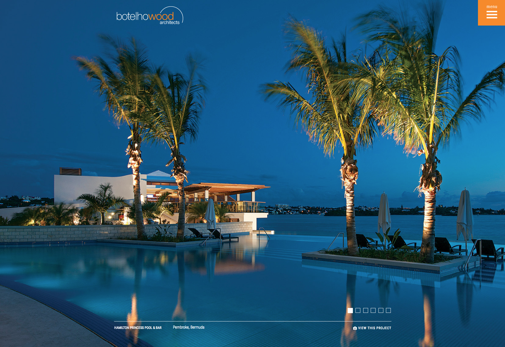 Botelho Wood Architecture Website image