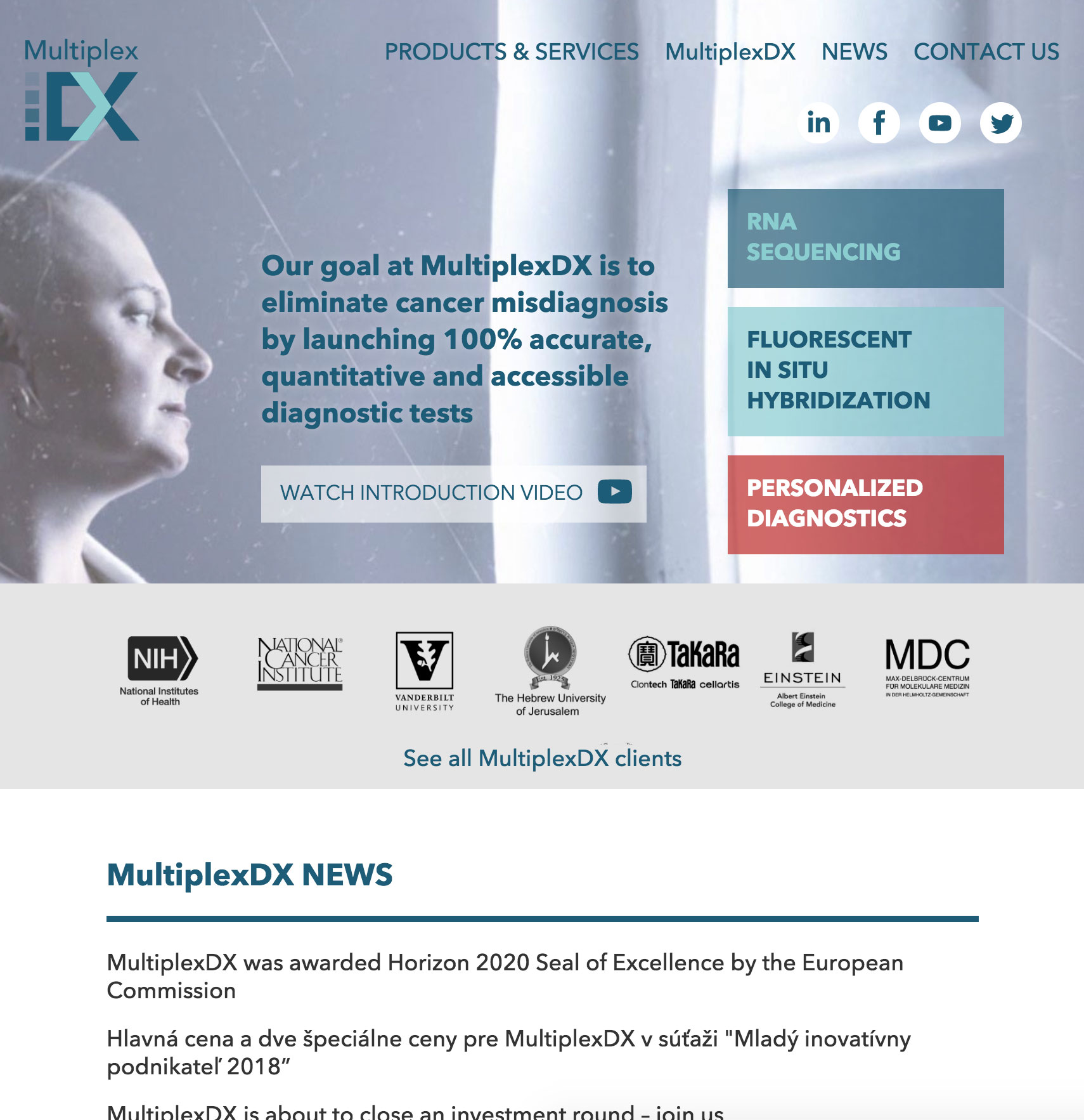 MultiplexDX - Personalized Cancer Diagnostics image