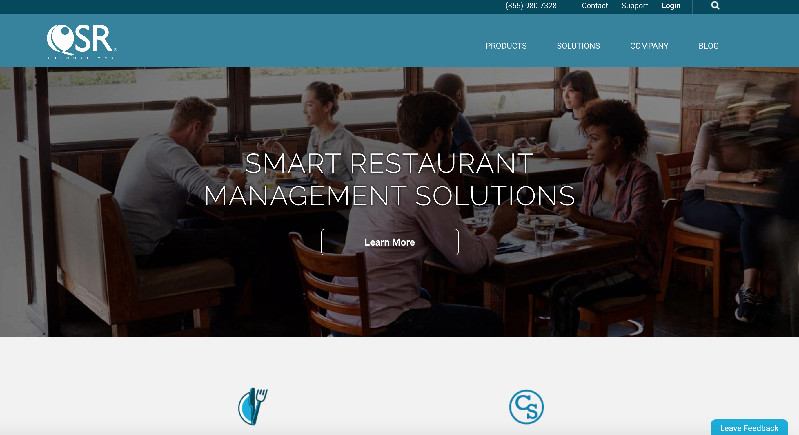 QSR Automations Website  image