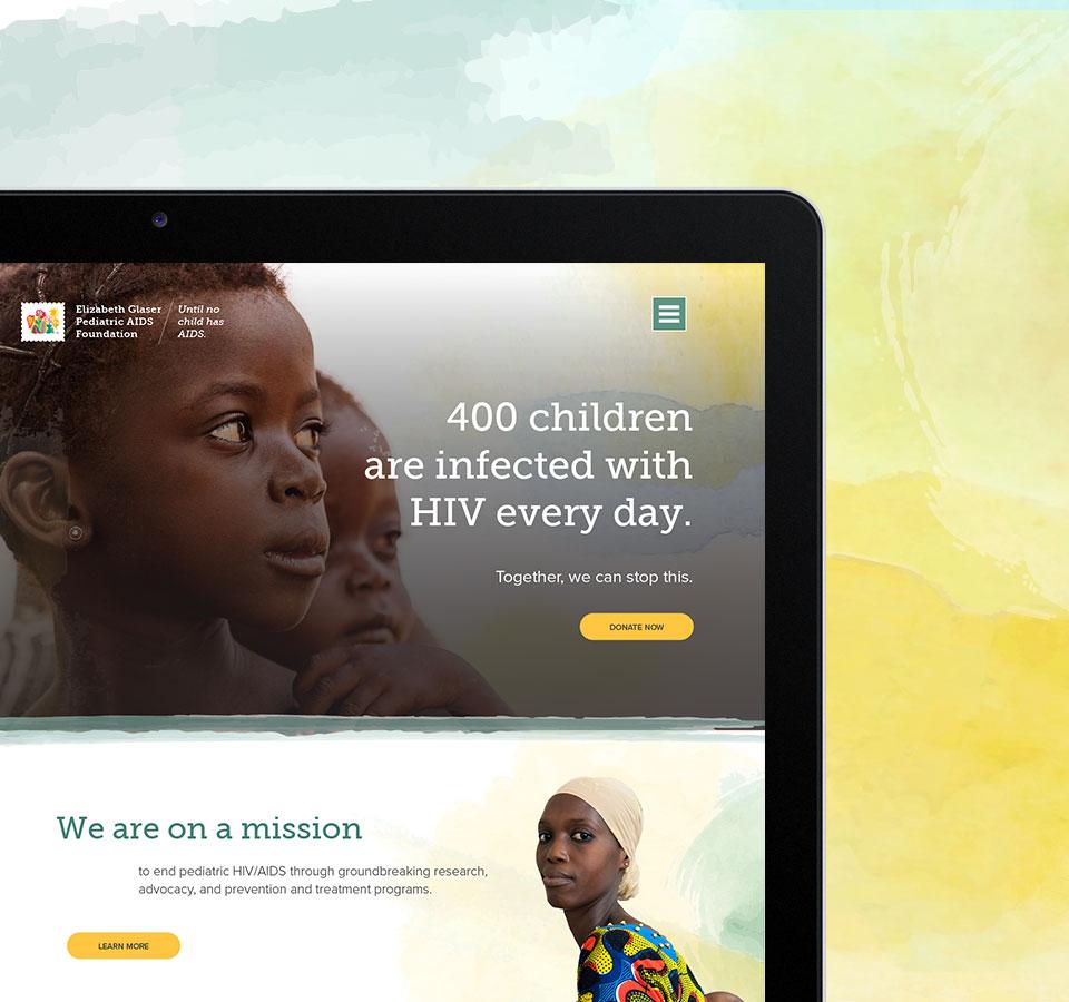 Elizabeth Glaser Pediatric AIDS Foundation: On a mission to end pediatric HIV/AIDS image