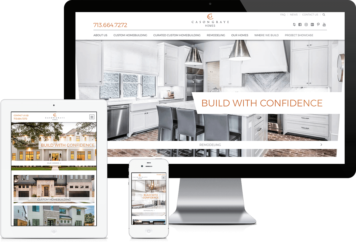 Cason Graye Homes Website image