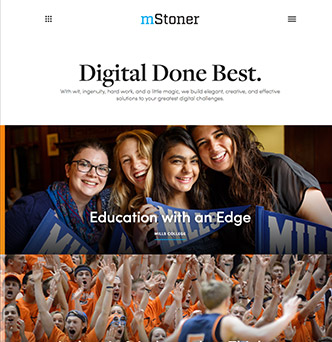 mStoner, Inc. Website Redesign image