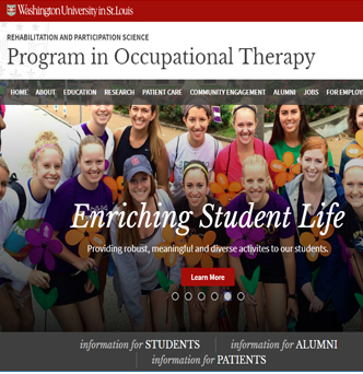 Occupational Therapy - Washington University School of Medicine image