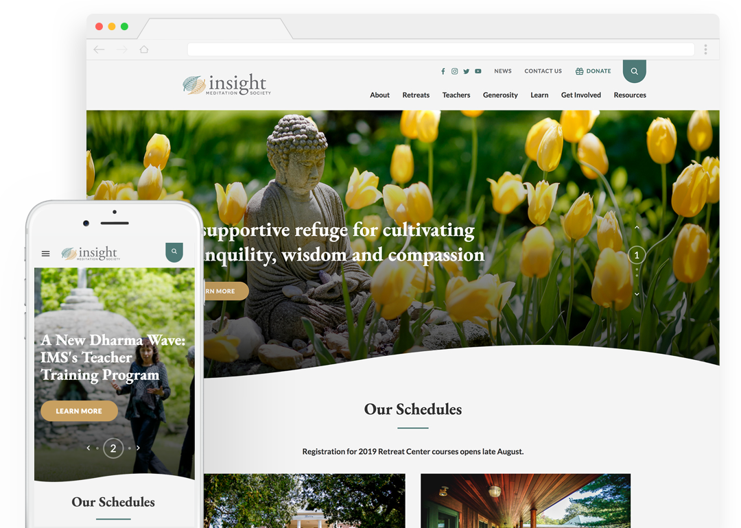Insight Meditation Society image